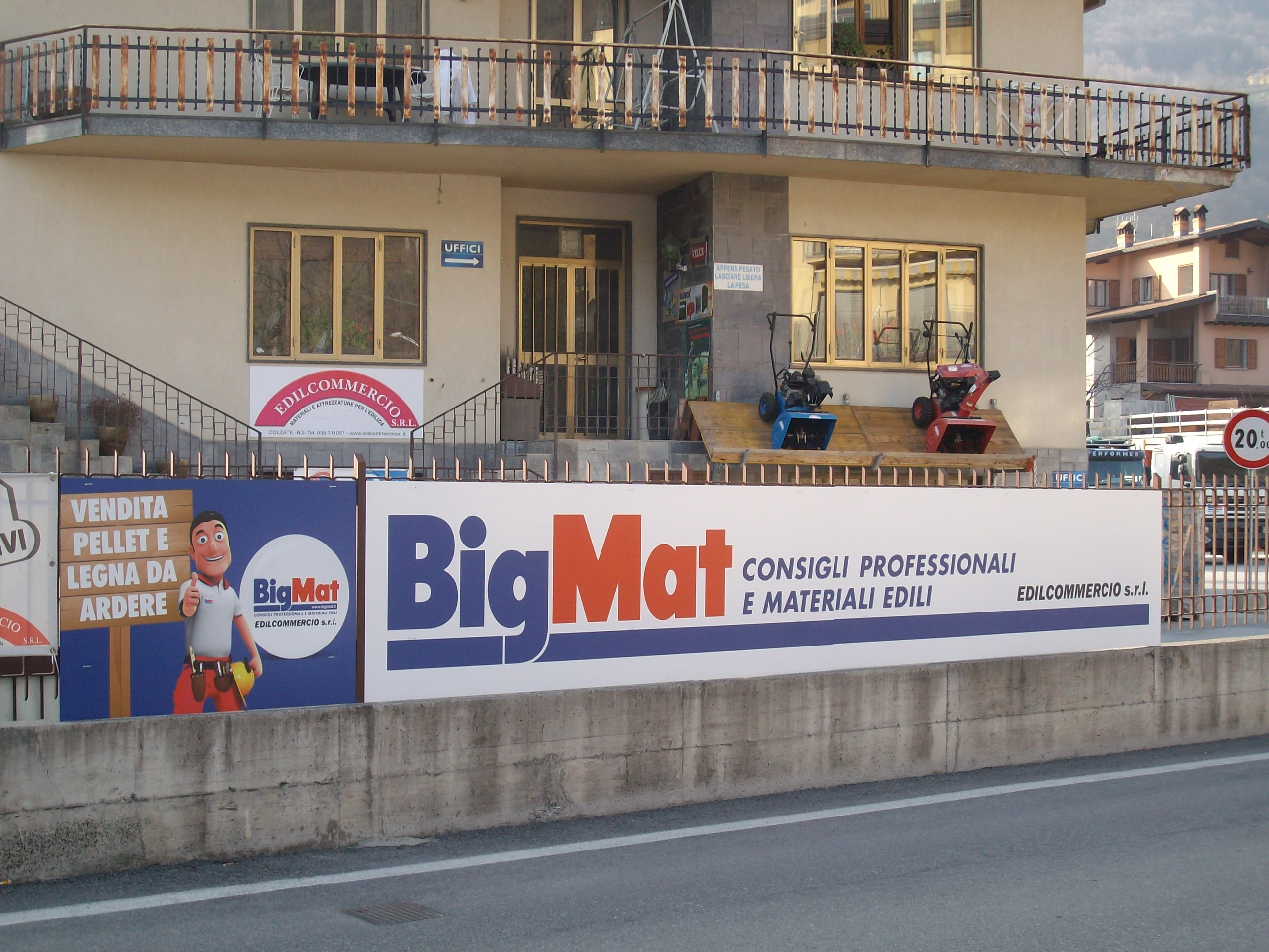 BigMat Edilcommercio Colzate Bergamo materiale costruzioni magazino edile